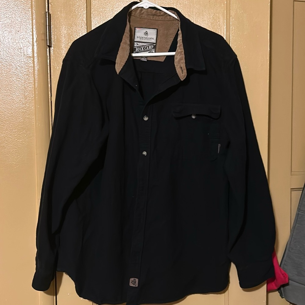 Legendary Whitetails Black Buck Camp Flannel Shirt